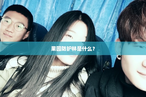 果园防护林是什么？
