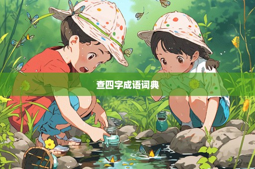 查四字成语词典