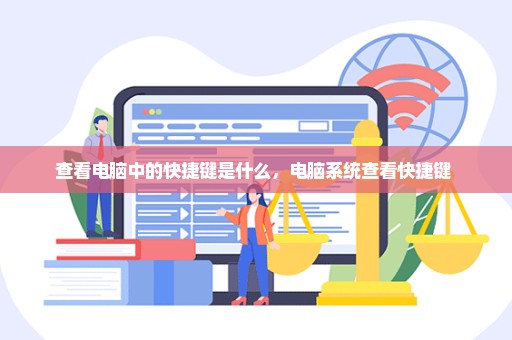 查看电脑中的快捷键是什么，电脑系统查看快捷键 