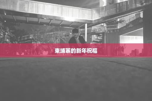 柬埔寨的新年祝福