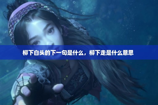 柳下白头的下一句是什么，柳下走是什么意思 
