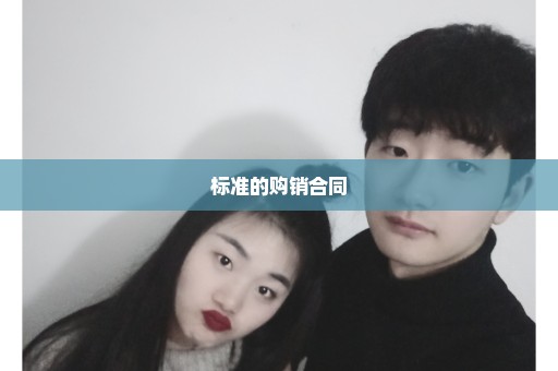 标准的购销合同