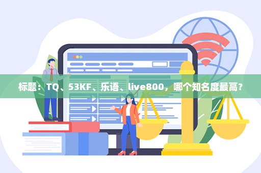 标题：TQ、53KF、乐语、live800，哪个知名度最高？