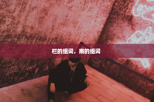 栏的组词，南的组词 