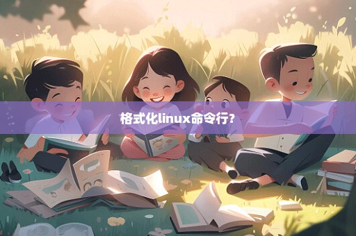 格式化linux命令行？