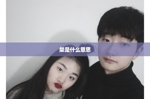 桀是什么意思