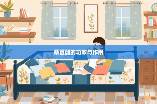 桑葚醋的功效与作用