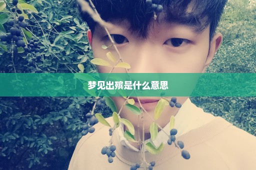 梦见出殡是什么意思