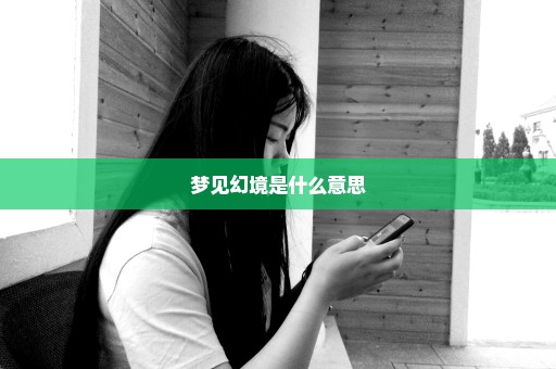 梦见幻境是什么意思