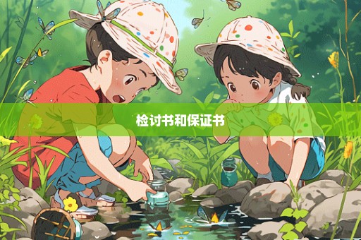 检讨书和保证书