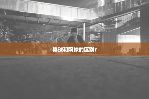 棒球和网球的区别?