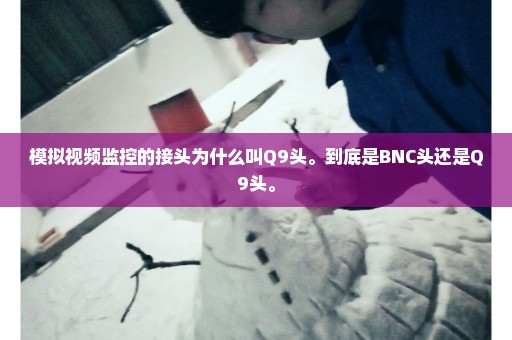 模拟视频监控的接头为什么叫Q9头。到底是BNC头还是Q9头。