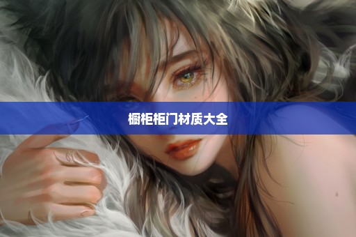 橱柜柜门材质大全