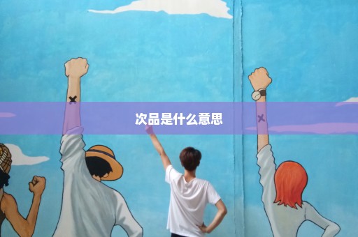 次品是什么意思