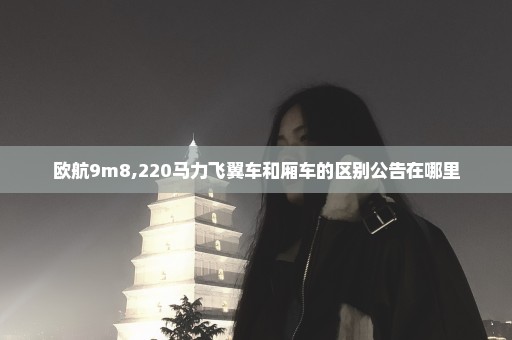 欧航9m8,220马力飞翼车和厢车的区别公告在哪里