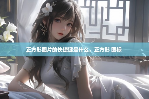 正方形图片的快捷键是什么，正方形 图标 