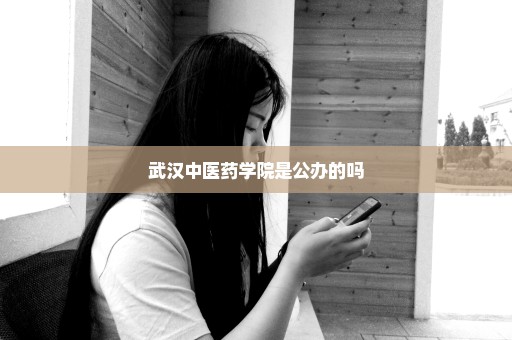 武汉中医药学院是公办的吗