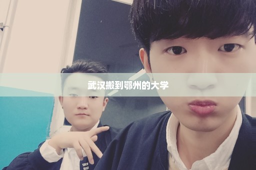 武汉搬到鄂州的大学