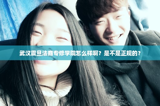 武汉震旦法商专修学院怎么样啊？是不是正规的？