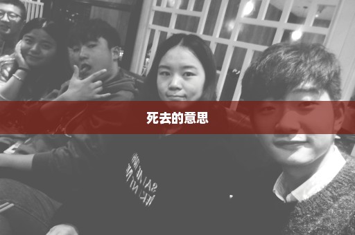 死去的意思