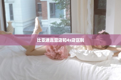比亚迪直营店和4s店区别