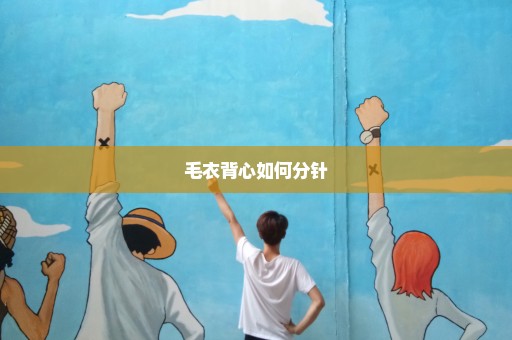 毛衣背心如何分针
