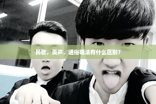 民歌，美声，通俗唱法有什么区别？