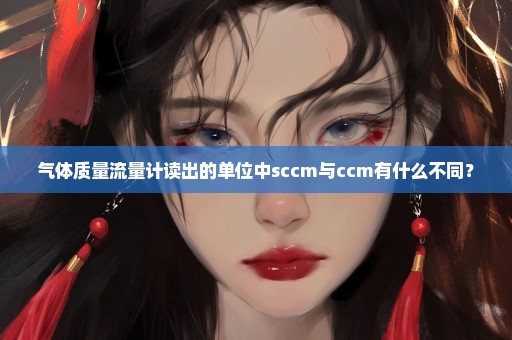 气体质量流量计读出的单位中sccm与ccm有什么不同？