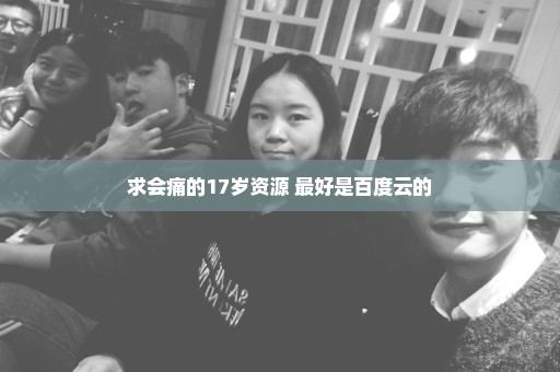 求会痛的17岁资源 最好是百度云的