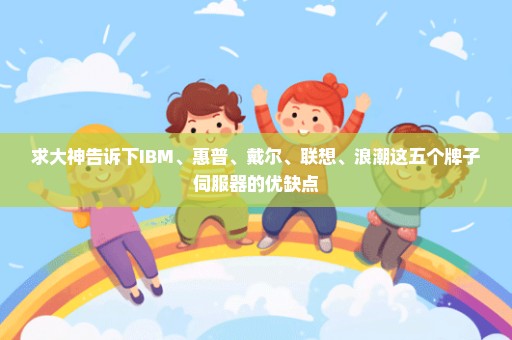 求大神告诉下IBM、惠普、戴尔、联想、浪潮这五个牌子伺服器的优缺点