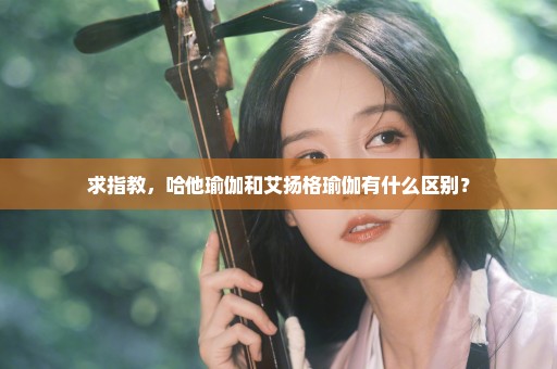 求指教，哈他瑜伽和艾扬格瑜伽有什么区别？