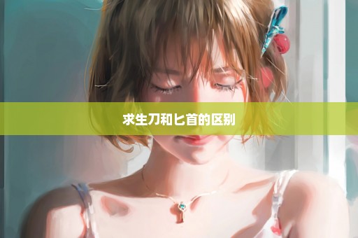 求生刀和匕首的区别