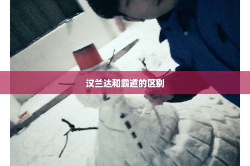 汉兰达和霸道的区别