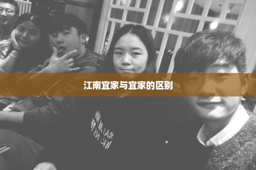 江南宜家与宜家的区别