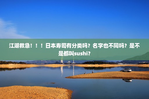 江湖救急！！！日本寿司有分类吗？名字也不同吗？是不是都叫sushi？