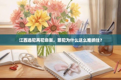 江西逃犯再犯命案，罪犯为什么这么难抓住？