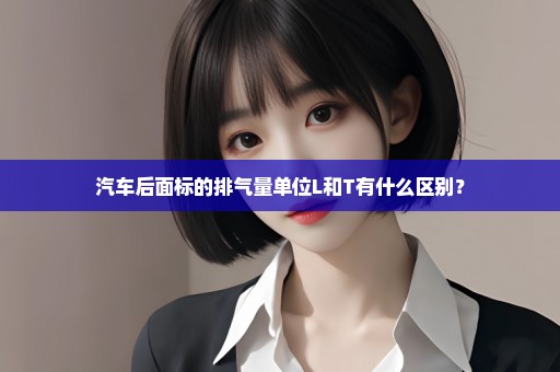 汽车后面标的排气量单位L和T有什么区别？
