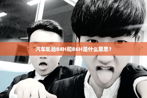 汽车轮胎84H和86H是什么意思？