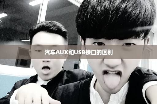 汽车AUX和USB接口的区别