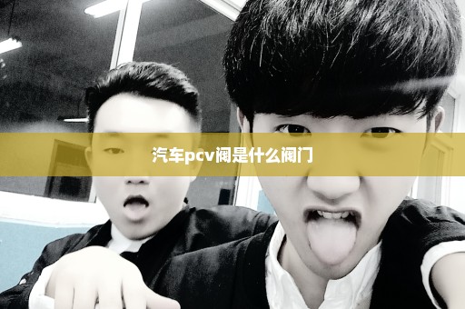 汽车pcv阀是什么阀门