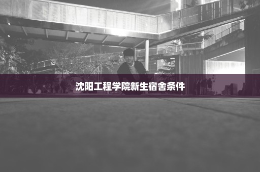 沈阳工程学院新生宿舍条件