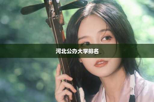 河北公办大学排名