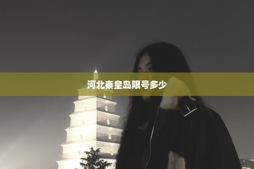 河北秦皇岛限号多少