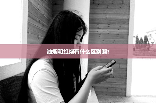 油焖和红烧有什么区别啊?