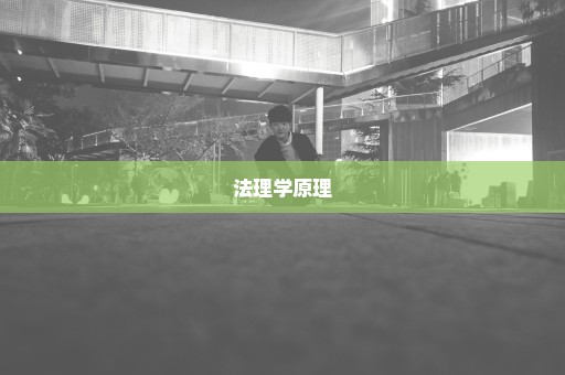 法理学原理