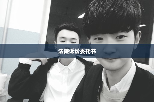 法院诉讼委托书