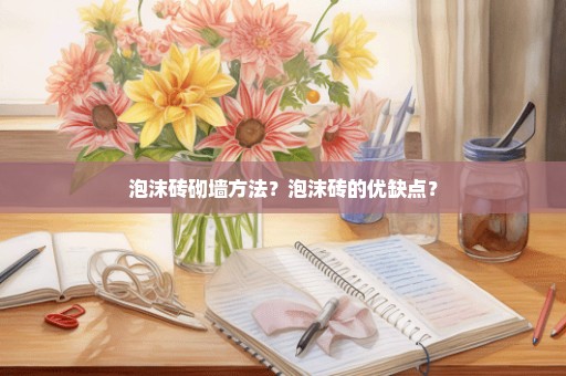 泡沫砖砌墙方法？泡沫砖的优缺点？