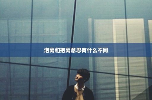 泡窝和抱窝意思有什么不同