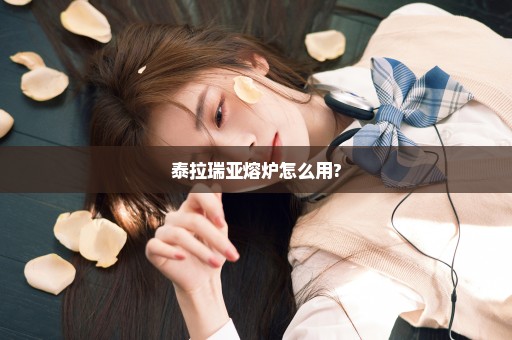 泰拉瑞亚熔炉怎么用?
