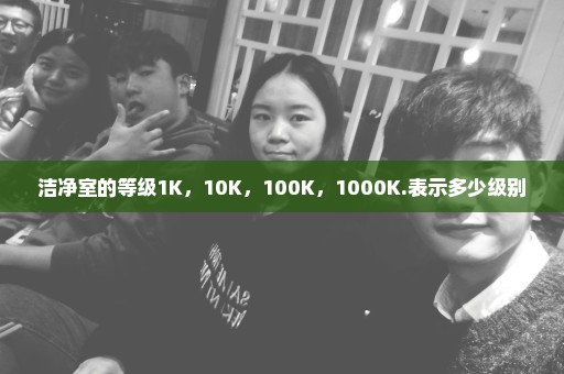 洁净室的等级1K，10K，100K，1000K.表示多少级别
